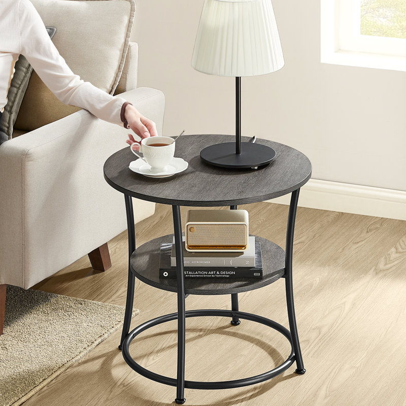Rolande end table with storage discount